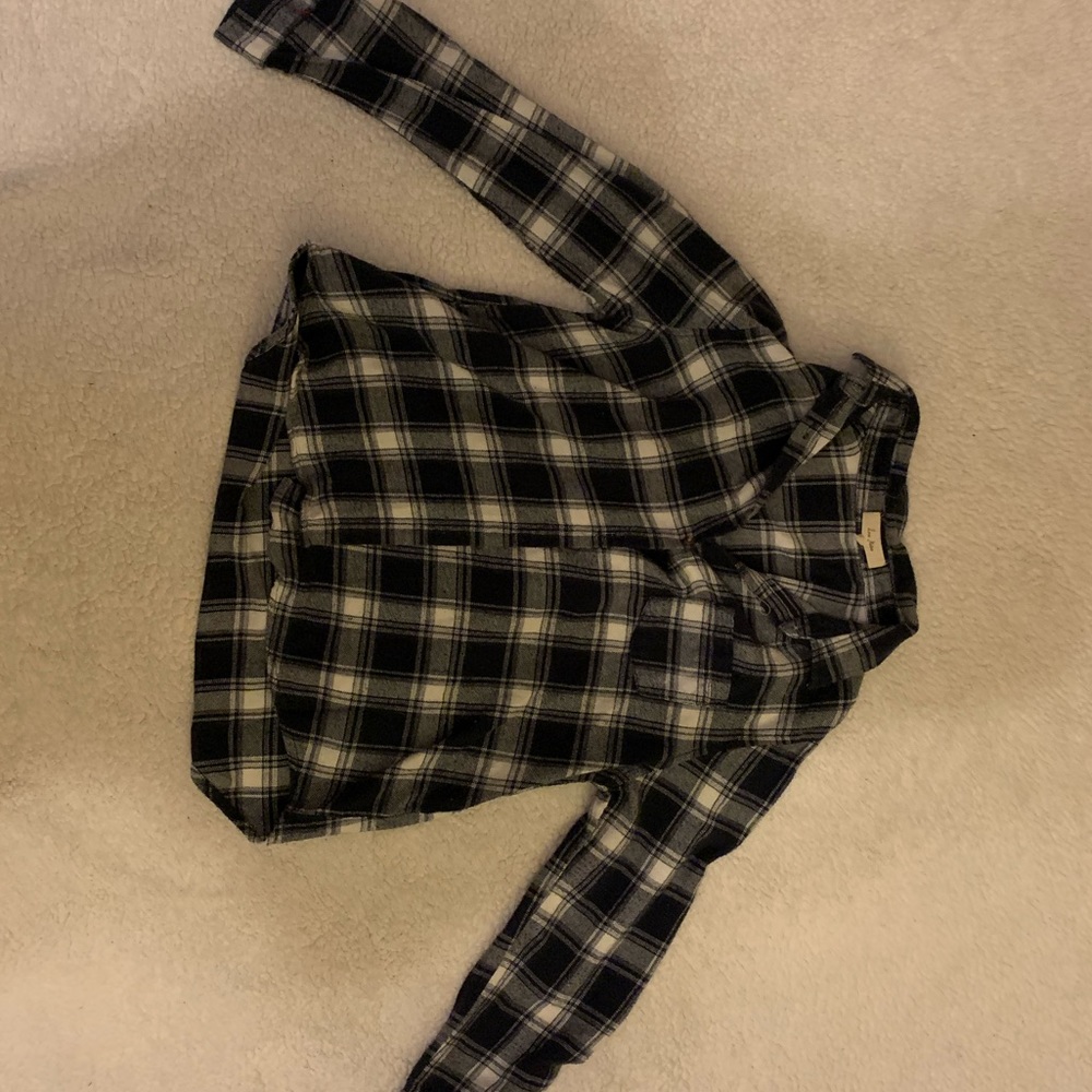 Black and White Flannel